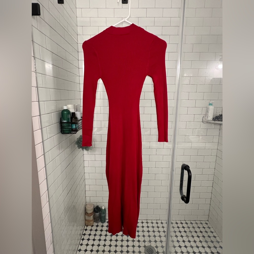Red dress